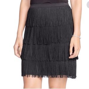 Ralph Lauren fringe skirt flapper NWT